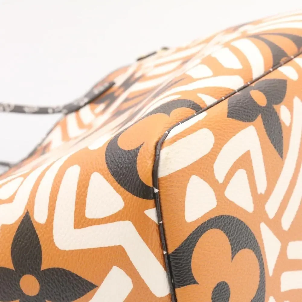 LOUIS VUITTON Monogram Giant Neverfull MM Tote Bag Caramel M56584